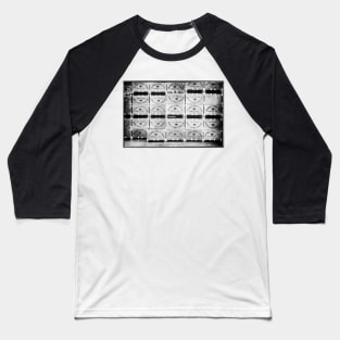 Stacked Apple Crates BnW Baseball T-Shirt